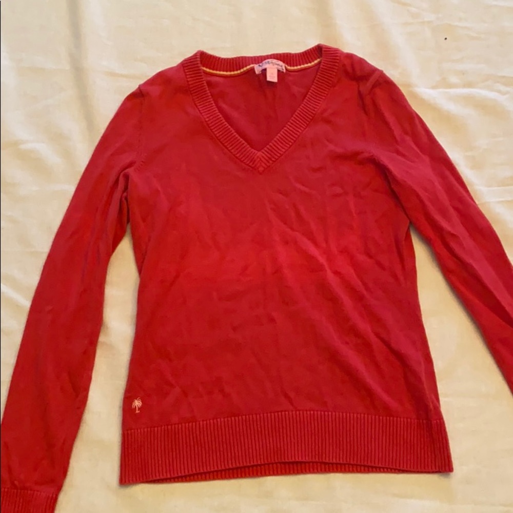 Dark Pink Lily Pulitzer Sweater
